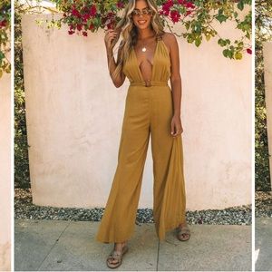 Baton Rouge Wide Leg Jumpsuit - NWT